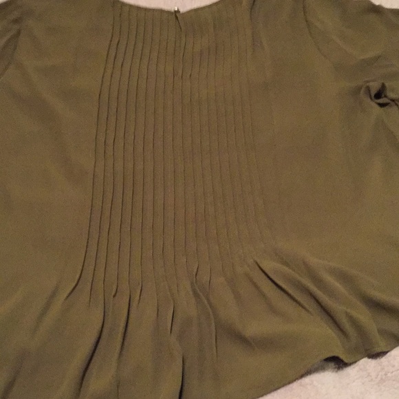 The Limited short sleeve plus size Top Olive Green - Picture 8 of 15